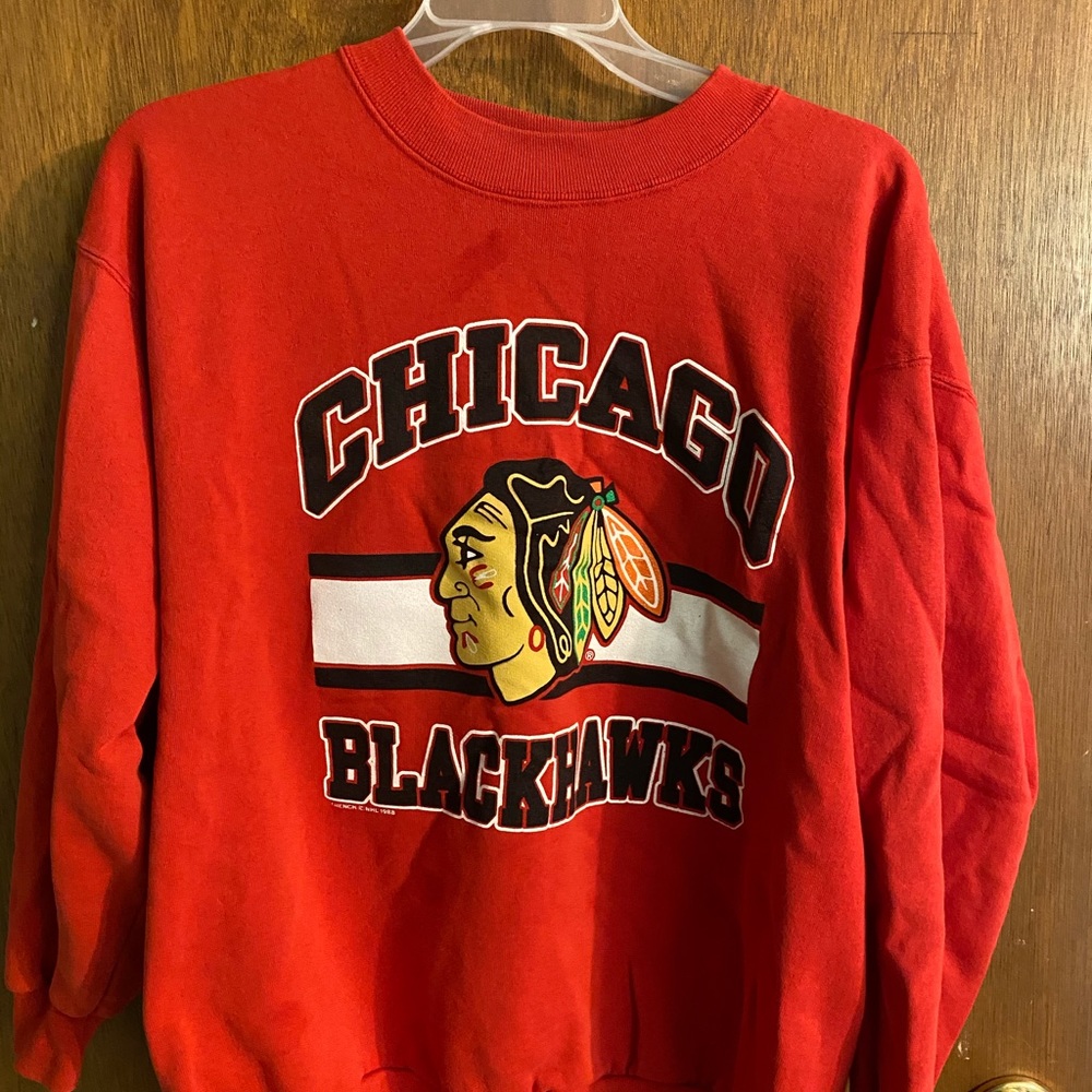 Chicago Blackhawks Hockey Team Crewneck